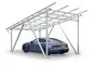 Carport Gestell SPG mit Regenrinne, Aluminium, Durchfahrtshöhe 2.200 mm, SoloPort