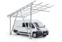 Wohnmobil Carport Anbau-Gestell SPG-AW mit Regenrinne, Aluminium, Durchfahrtshöhe 2.920 mm, SoloPort