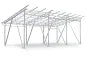 Wohnmobil Carport Anbau-Gestell SPG-AW mit Regenrinne, Aluminium, Durchfahrtshöhe 2.920 mm, SoloPort