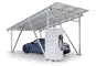 Solarcarport SP40/5-1 inkl. Wallbox, Schaltschrank und Regenrinne, Aluminium, Durchfahrtshöhe 2.220 mm, SoloPort