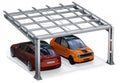 Parkplatzüberdachung PP2-G-3, einseitig, Grundfeld, SoloPort