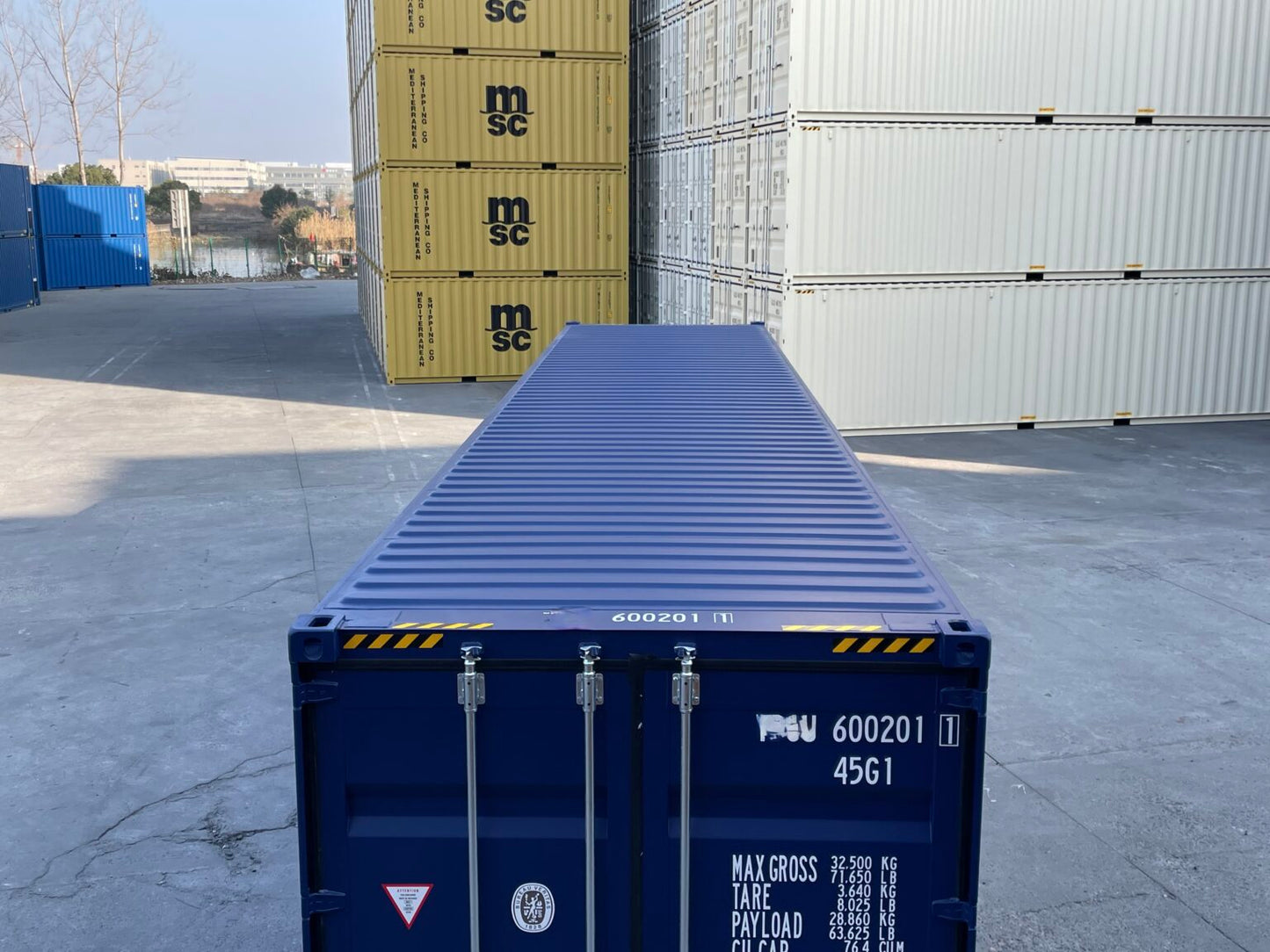40 Fuß High Cube Container